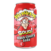 Напиток газированный Black Cherry Soda WARHEADS 330 мл