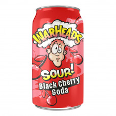 Напій газований Black Cherry Soda WARHEADS 330 мл