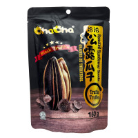 Насіння соняшника смажене зі смаком трюфеля Roasted Sunflower Seeds Caramel Flavor CHACHA 160 г 