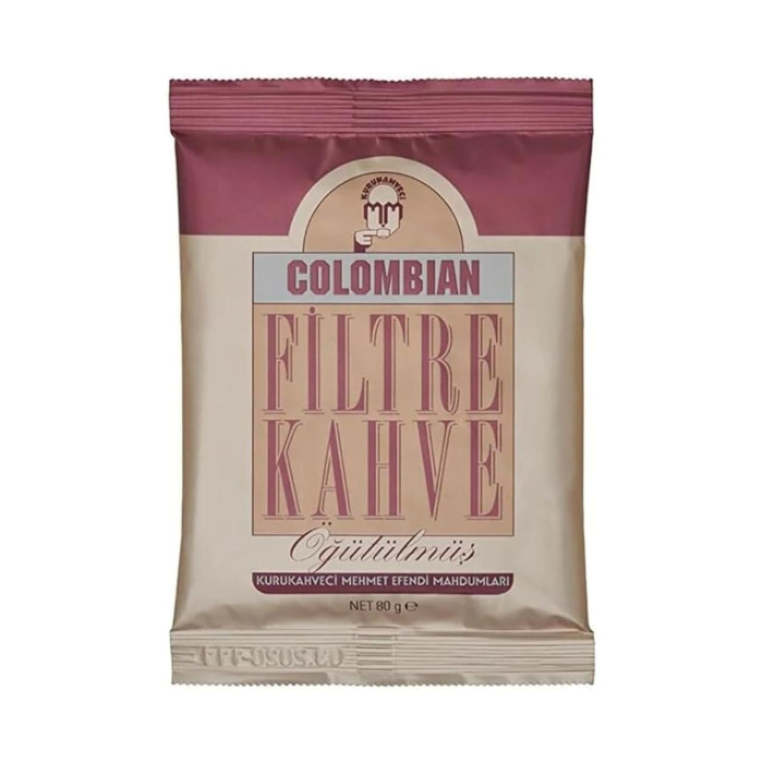 Кава мелена COLOMBIAN фільтр KURUKAHVECI 80г