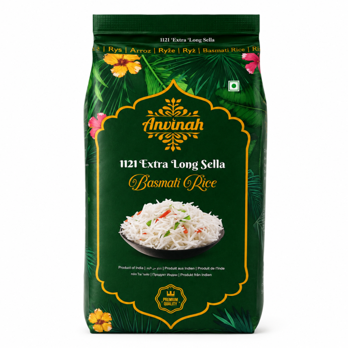 Рис басматі Jaisal Extra Long Sella пропарений, 1 кг