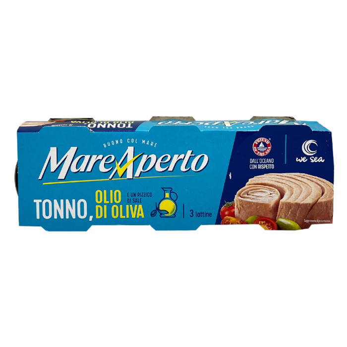 Тунец в оливковом масле 1 шт Италия Mare Aperto 80 г