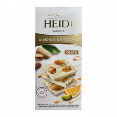 Шоколад Almonds & Pistachio white HEIDI 100г