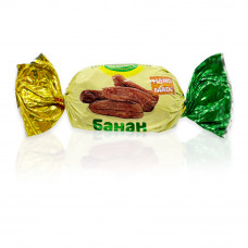 Конфеты Банан в глазури Amanti 1 кг