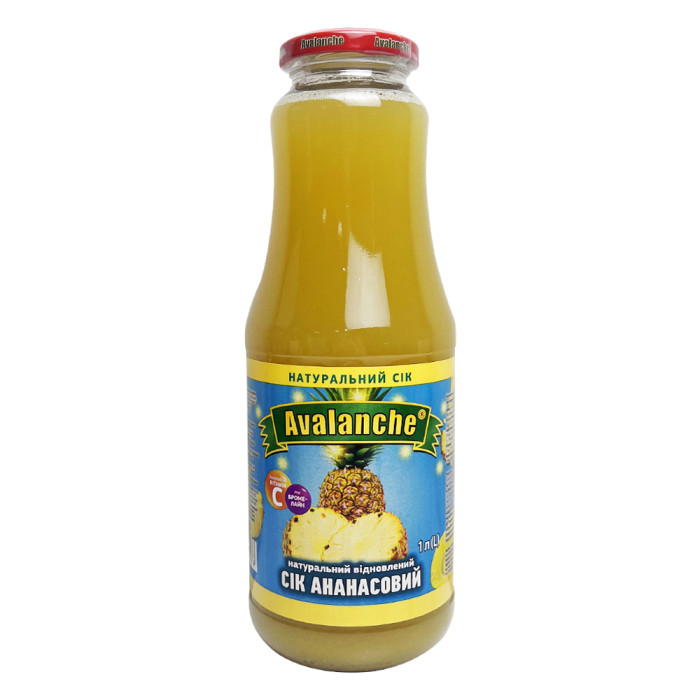 Сік Avalanche Ананасовий 1л