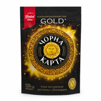 Кава розчинна Чорна Карта Gold, 120 г