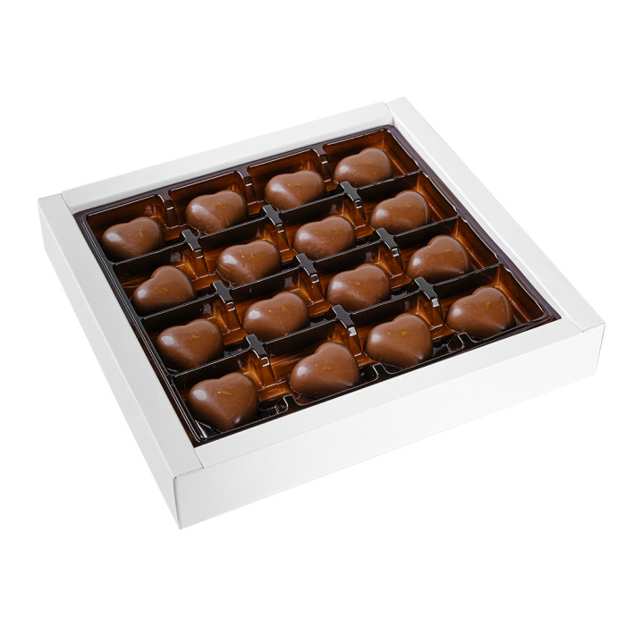 Дубайські цукерки LUX CHOCO Серце з фісташковим кремом 205г