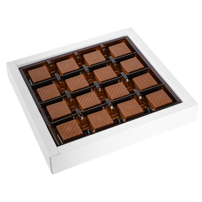 Дубайские конфеты LUX CHOCO Квадрат с катаифи и фисташковым кремом 225г