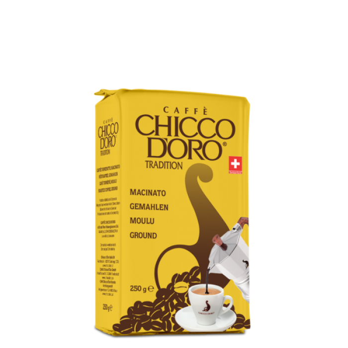 Кофе молотый Tradition Швейцария Chicco Doro 250 г