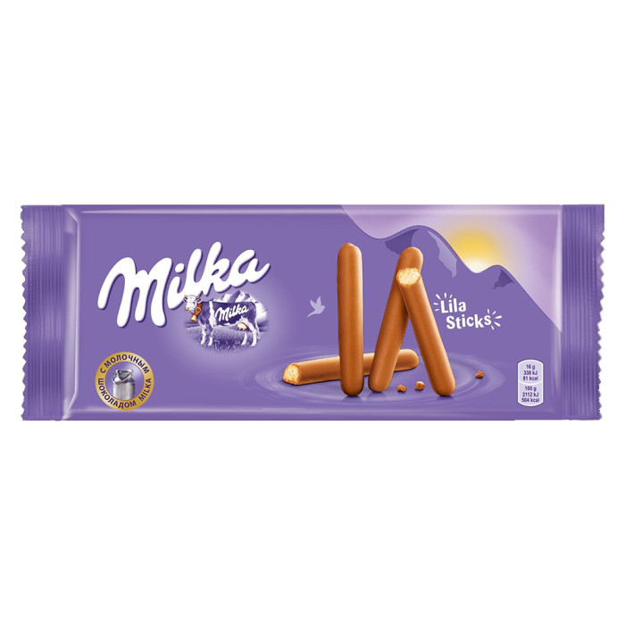 Печенье Choco Sticks Швейцария Milka 112г