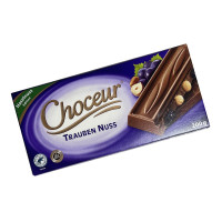 Шоколад изюм и орех Германия Choceur 200г