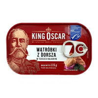 Печень трески в собственном жире King Oscar 115г