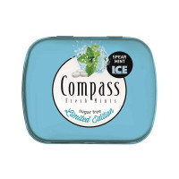 Драже без сахара вкус мяты со льдом Compass 14 г