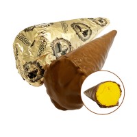 Цукерки вафельний  ріжок з апельсиновою начинкою Madame La Fontaine