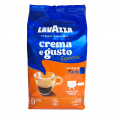 Кава зернова Crema A Gusto Forte Італія LAVAZZA 1кг