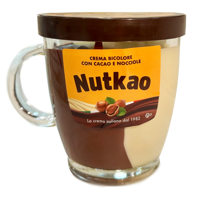 Паста Фундуковая DUO в чашке Nutkao 330г