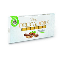 Шоколад молочный Delicadore Baron hazelnut 200 г