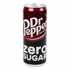 Напій сильногазований Dr.Pepper Zero Sugar 330 мл без цукру