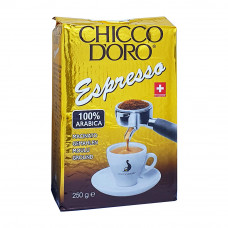 Кофе молотый Chicco D'oro Espresso 250г, 100% Arabica Швейцария
