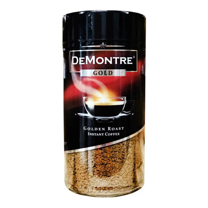Кофе растворимый Gold стекло Польша DEMONTRE 200 г