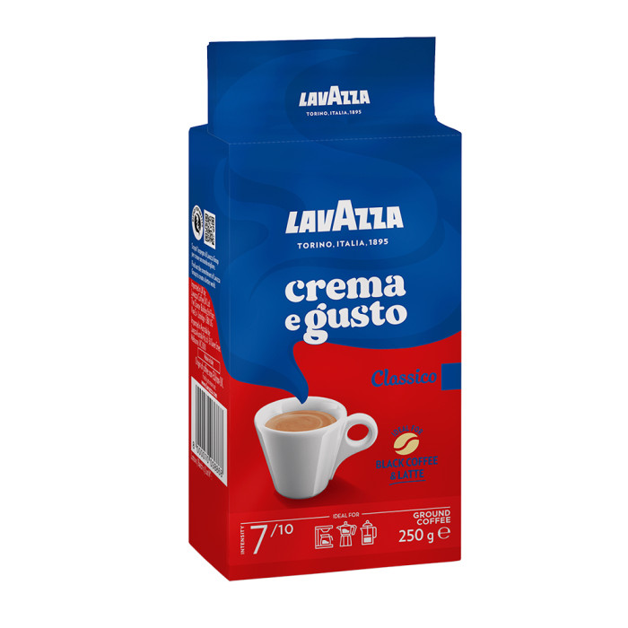 Кофе молотый Crema e Gusto Classico LAVAZZA 250 г
