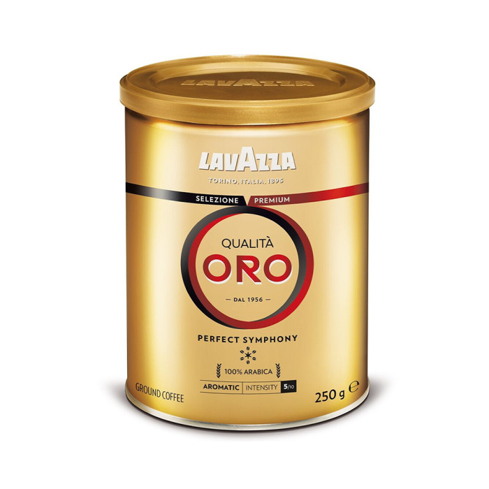 Кава мелена Qualita ORO ж/б LAVAZZA 250 г