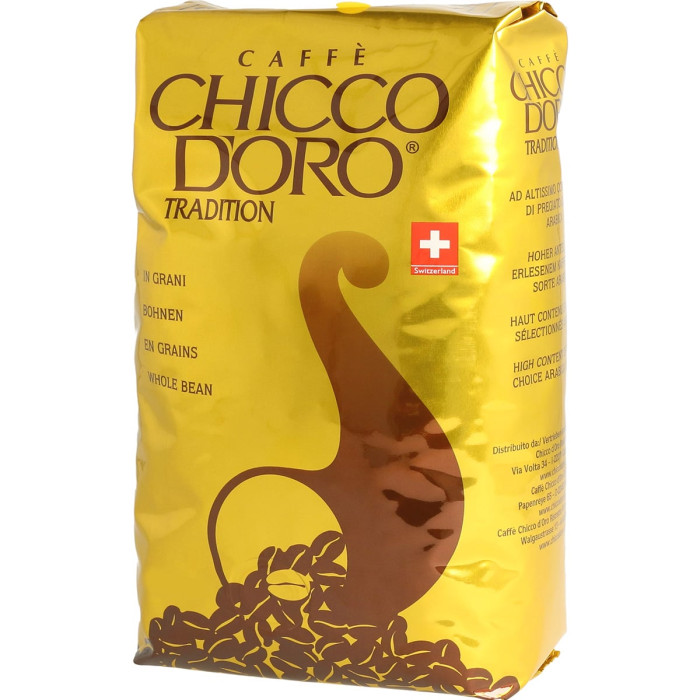 Кава зернова Tradition Швейцарія Chicco Doro 1кг