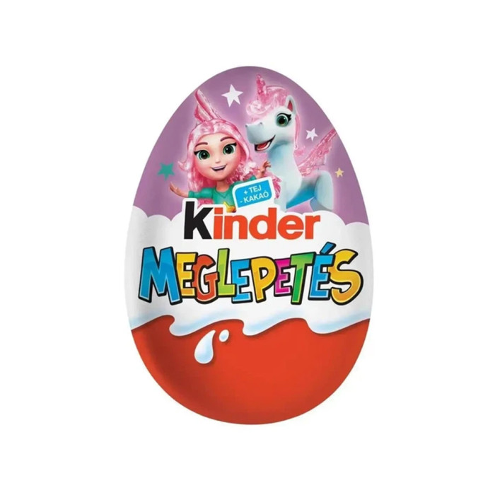 Яйцо Шоколадное Классическое Kinder для девочек 20г