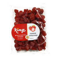 Полуниця в'ялена з цукром King 500г