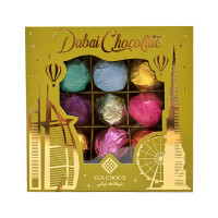 Асорті дубайських цукерок LUX CHOCO GREEN (9 смаків), 340г