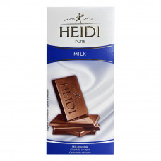 Шоколад Pure milk HEIDI 80г