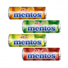 Драже Fruit mix Mentos 10,5г