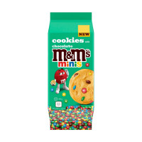 Печиво з драже M&M Minis Milk Chocolate Cookies 180г