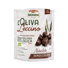 Оливки чорні без кісточки Monini BIO Leccino 150 г