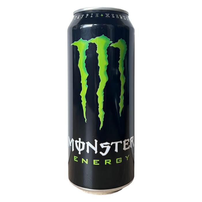 Напиток энергетический безалкогольный Monster Energy Mega Green сильногазированный 500мл ж/б