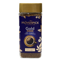 Кава розчинна GOLD Original скло Німеччина MOVENPICK 100г