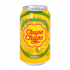 Напій Sparkling Mango Манго з/б Корея Chupa Chups 345 мл