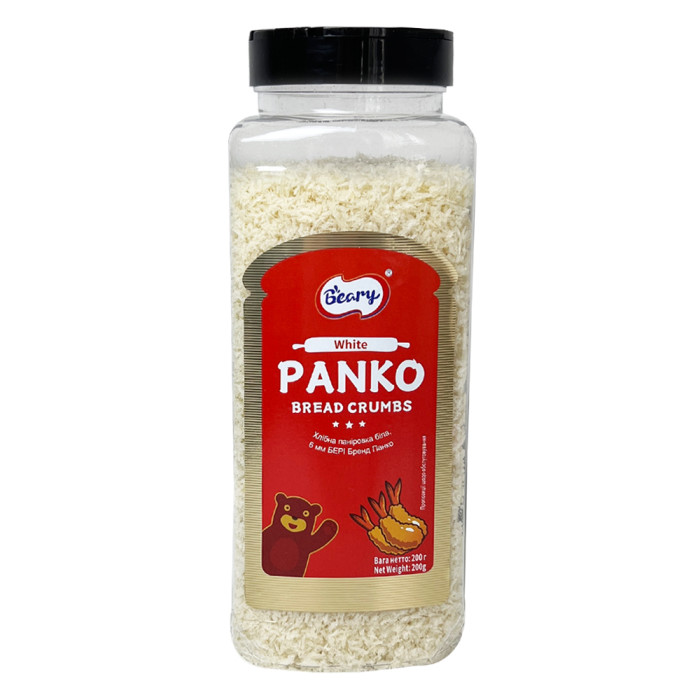 Сухарі панірувальні в банці PANKO Beary 200 г