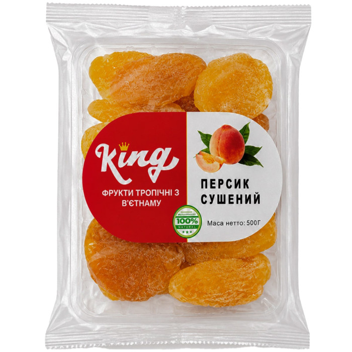 Персик в'ялений King 500г