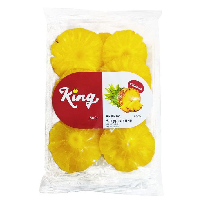 Ананас натуральний King 500 г