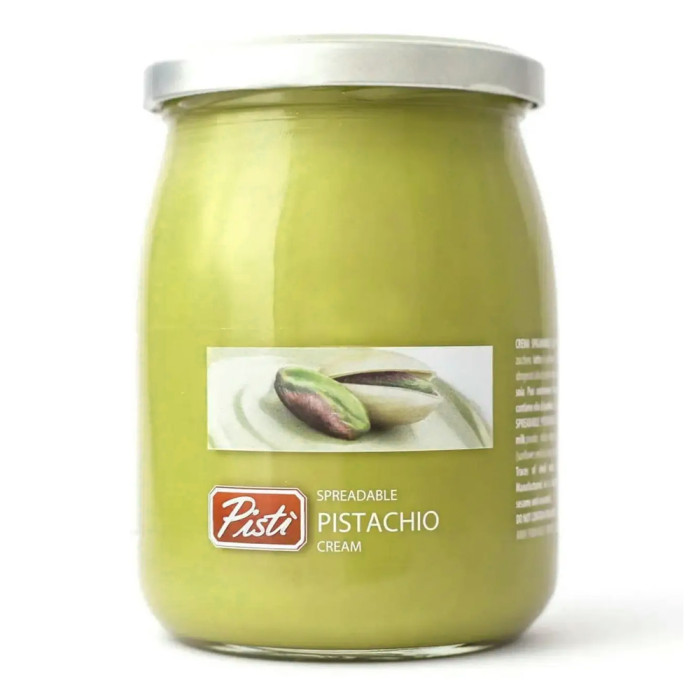 Крем фісташковий PISTI crema spalmabile al pistacchio (45% фісташки) 600г