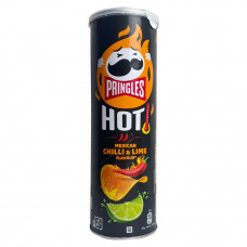 Чіпси Pringles Flame Chili&Lime Pringles HOT 160г