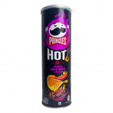 Чіпси Pringles Flame Spicy BBQ Pringles HOT 160г