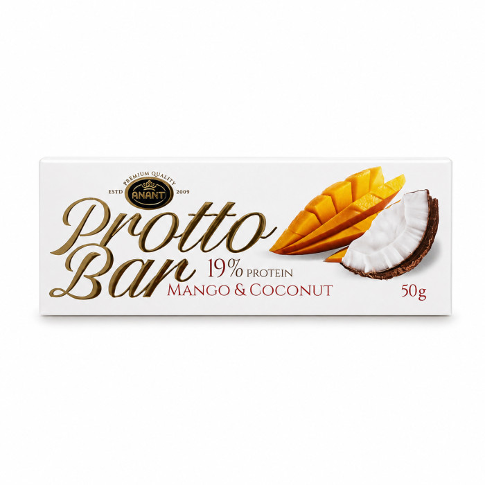 Протеїновий батончик Protto Bar Mango & Coconut Amanti, 50 г