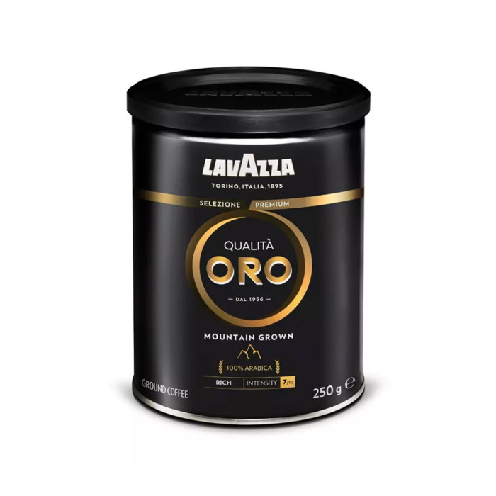 Кава мелена Qualita ORO black з/б LAVAZZA 250г