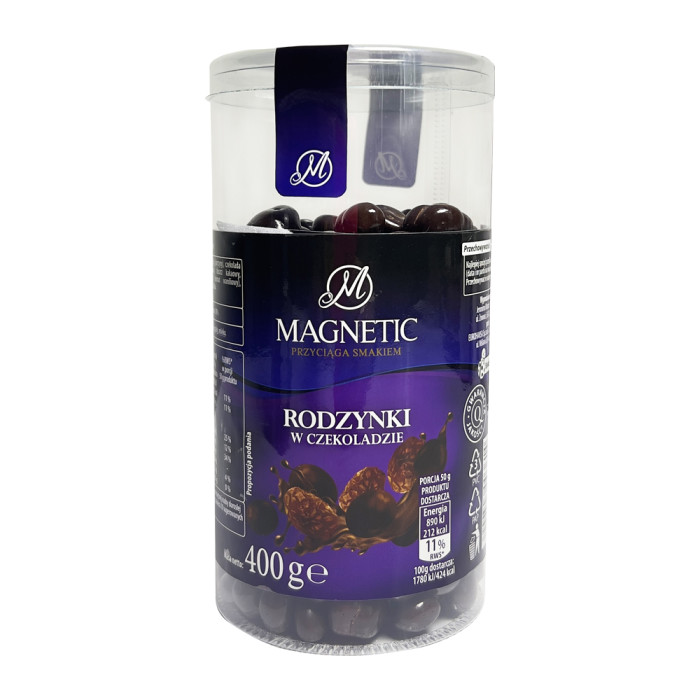 Драже Изюм в темной глазури Magnetic 400г