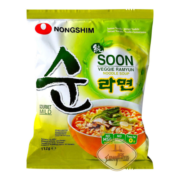 Суп Сун Рамьон вегетаріанська Nongshim 112г