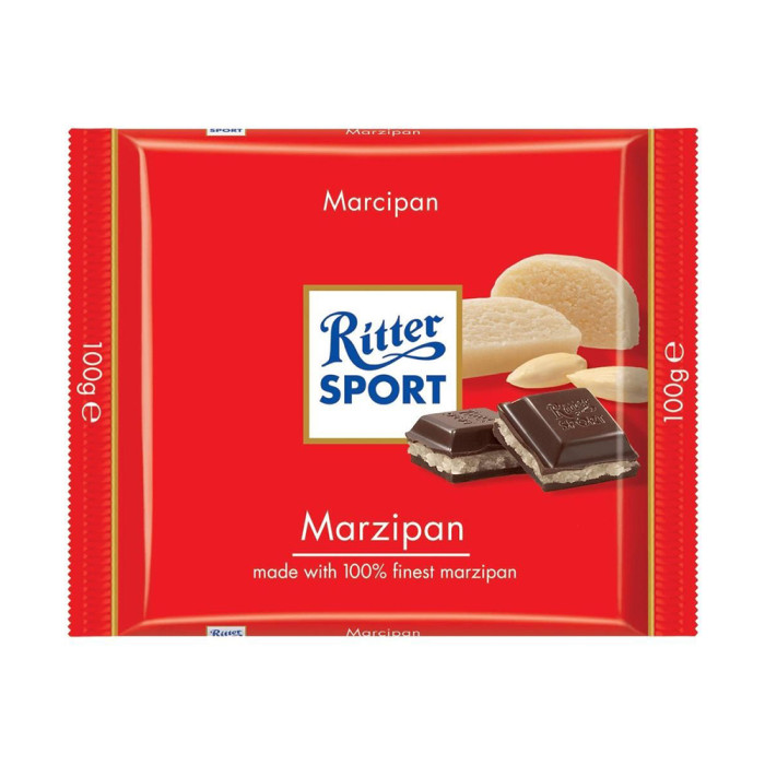 Шоколад Ritter Sport з марципаном 100 г