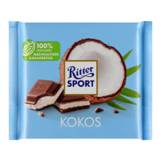 Шоколад кокос Ritter Sport Німеччина 100 г