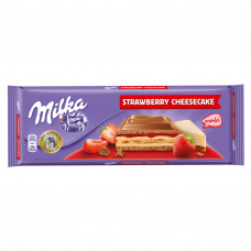 Шоколад Strawberry Cheesecake Milka 300г